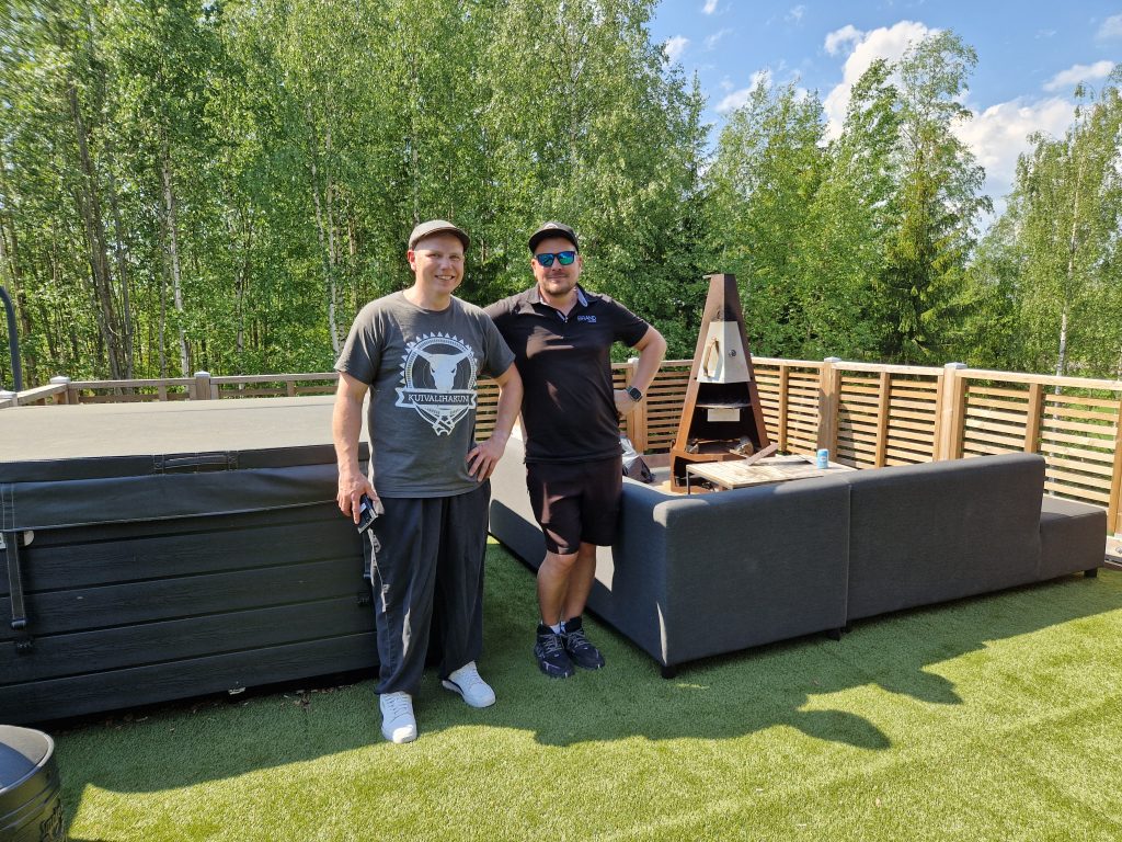 Mikko Kilpi ja Timo Lahti