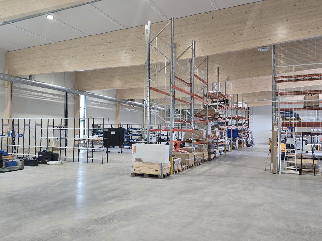 24Pesula tuotantotila Nokialla