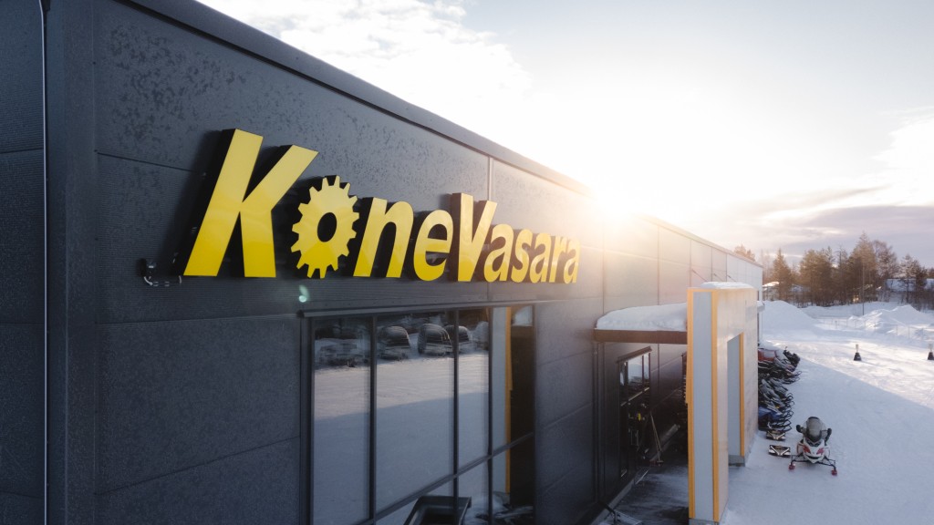 Konevasara julkisivu Sodankylä