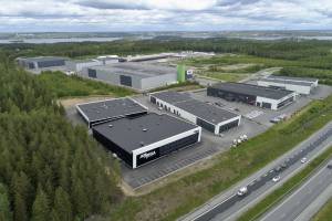 Ammega Finland toimitila Pirkkalan linnakallio