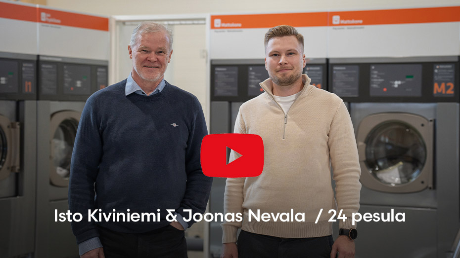 Youtube videohaastattelu (avautuu uuteen sivustoon) Videohaastattelu Isto Kiviniemi & Joonas Nevala / 24 pesula