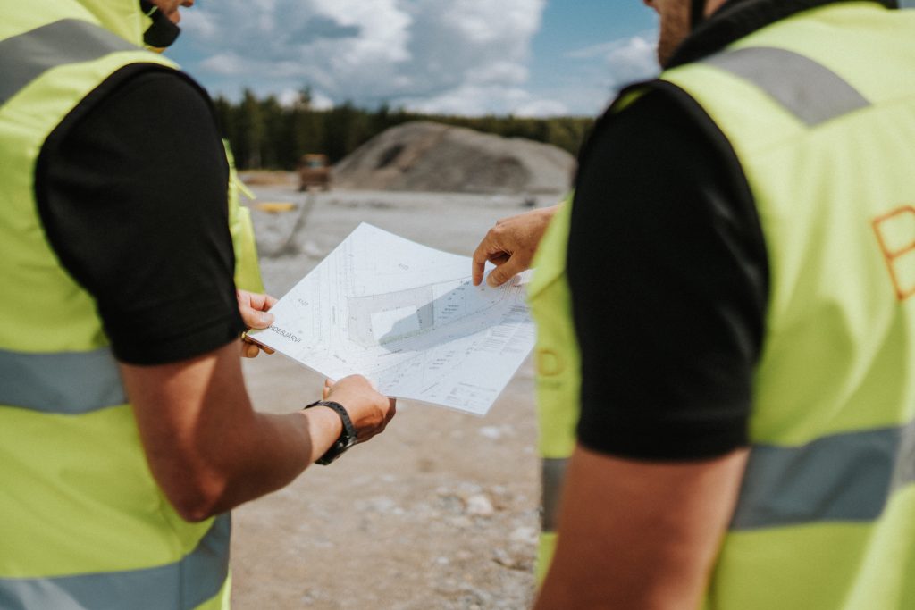 Brand toimitilat 2025 työmaa